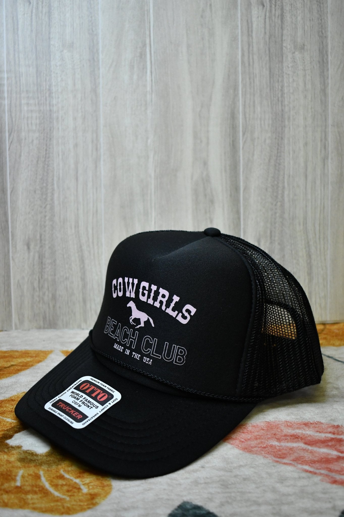 Cowgirls Beach Club Trucker Hat - Wild Azalea Boutique