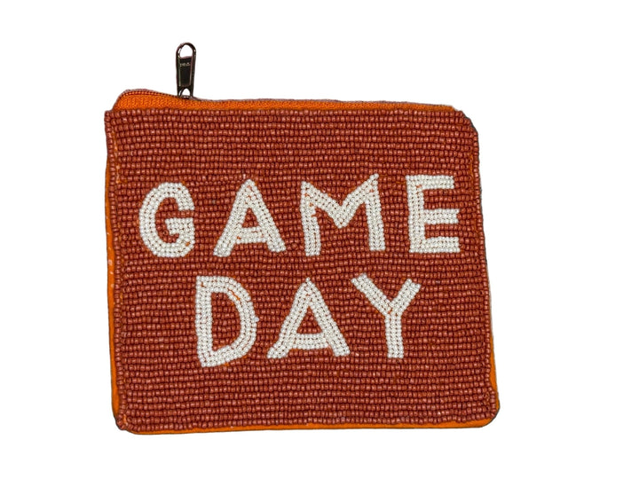 GAME DAY BEADED COIN PURSE - Wild Azalea Boutique