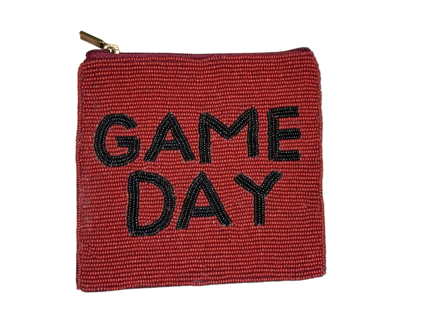 GAME DAY BEADED COIN PURSE - Wild Azalea Boutique