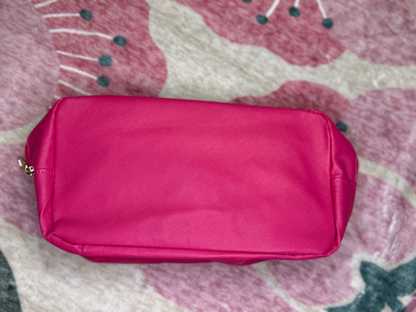 Howdy Hot Pink Make - up Bag - Wild Azalea Boutique