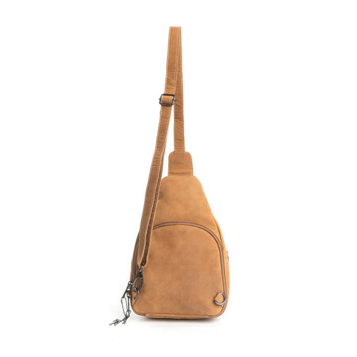 Leather Antelope Trail Sling Bag - Wild Azalea Boutique
