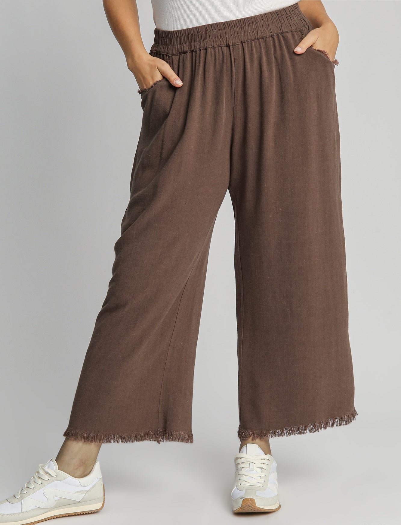 Linen Wide - Leg Pants - Wild Azalea Boutique