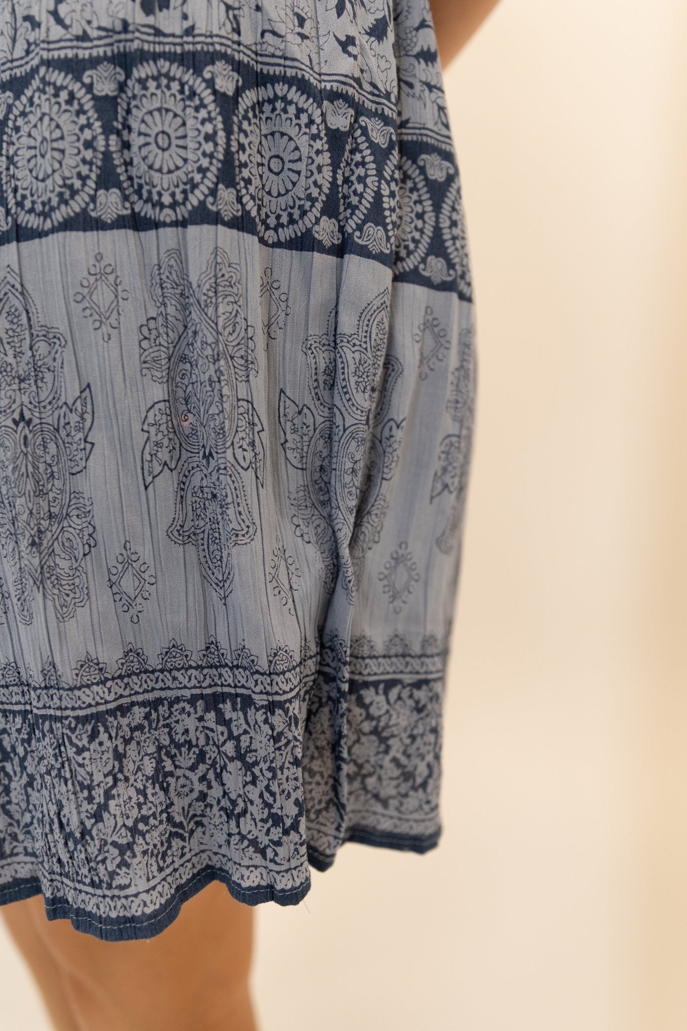 Nostalgia Short Sleeve Boho Dress - Wild Azalea Boutique