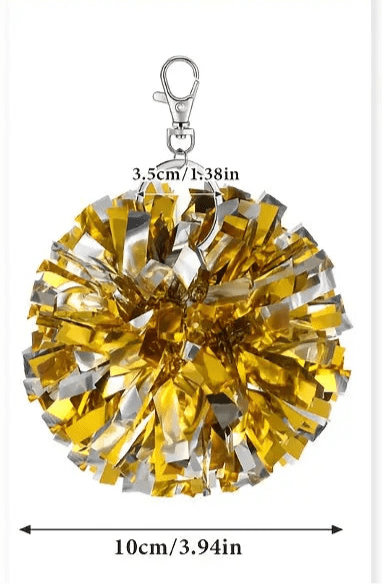 Pom Pom Game Day Keychain - Wild Azalea Boutique