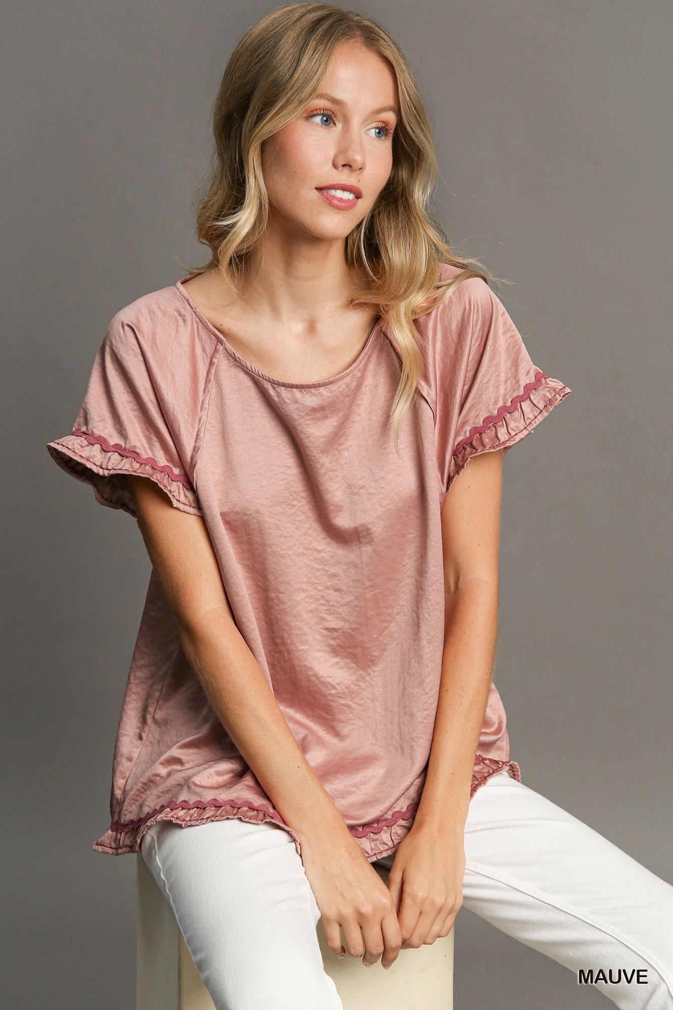 Scoop Neck Top - Wild Azalea Boutique