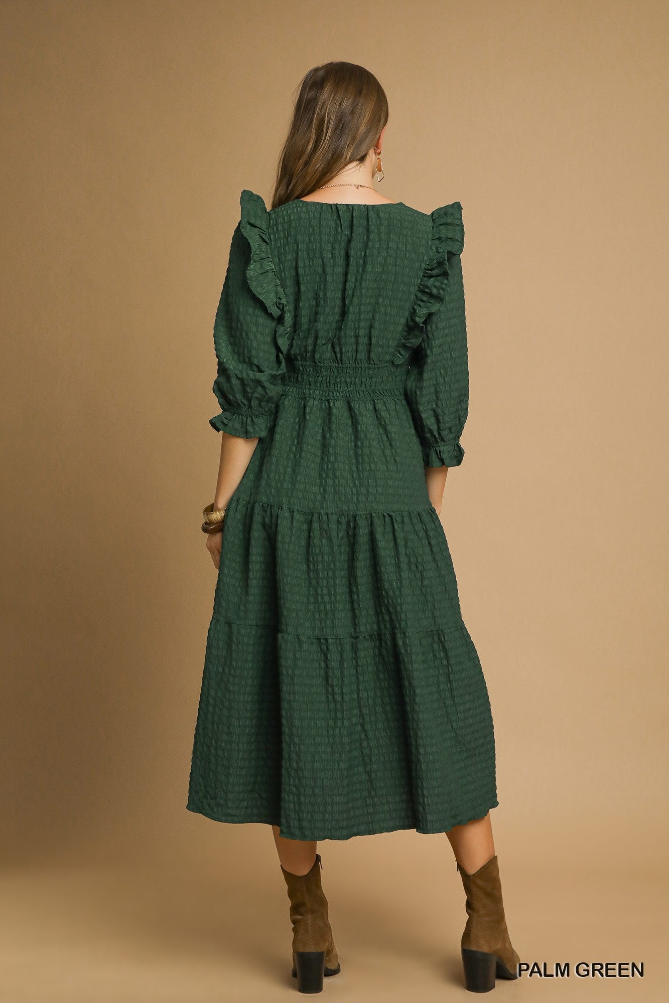 Smocked Maxi Dress - Wild Azalea Boutique