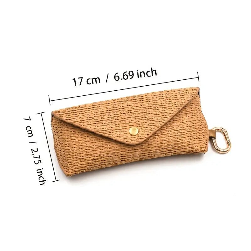 Soft Protective Fashion Glasses Pouch with Hook for Women's Fashion Accessory - Wild Azalea Boutique