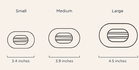 Teleties Almond Beige Flat Round Hair Clip - Wild Azalea Boutique