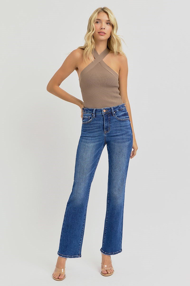 The Bella Risen Jeans - NEW Adjustable Waist Band - Wild Azalea Boutique