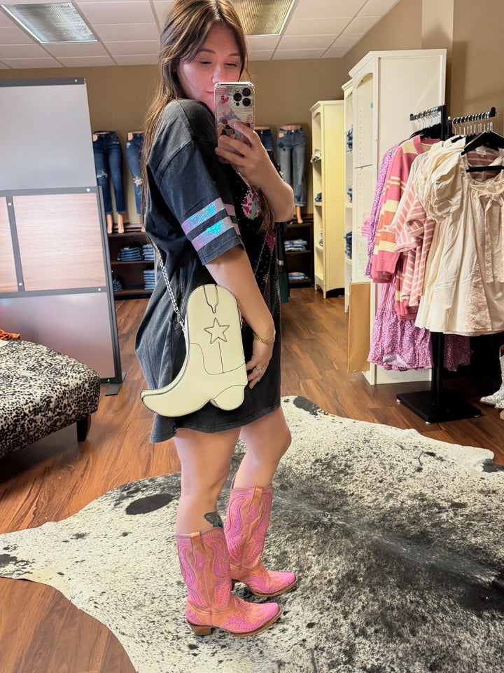 The Nashville Star Cowboy Boot Purse - Wild Azalea Boutique