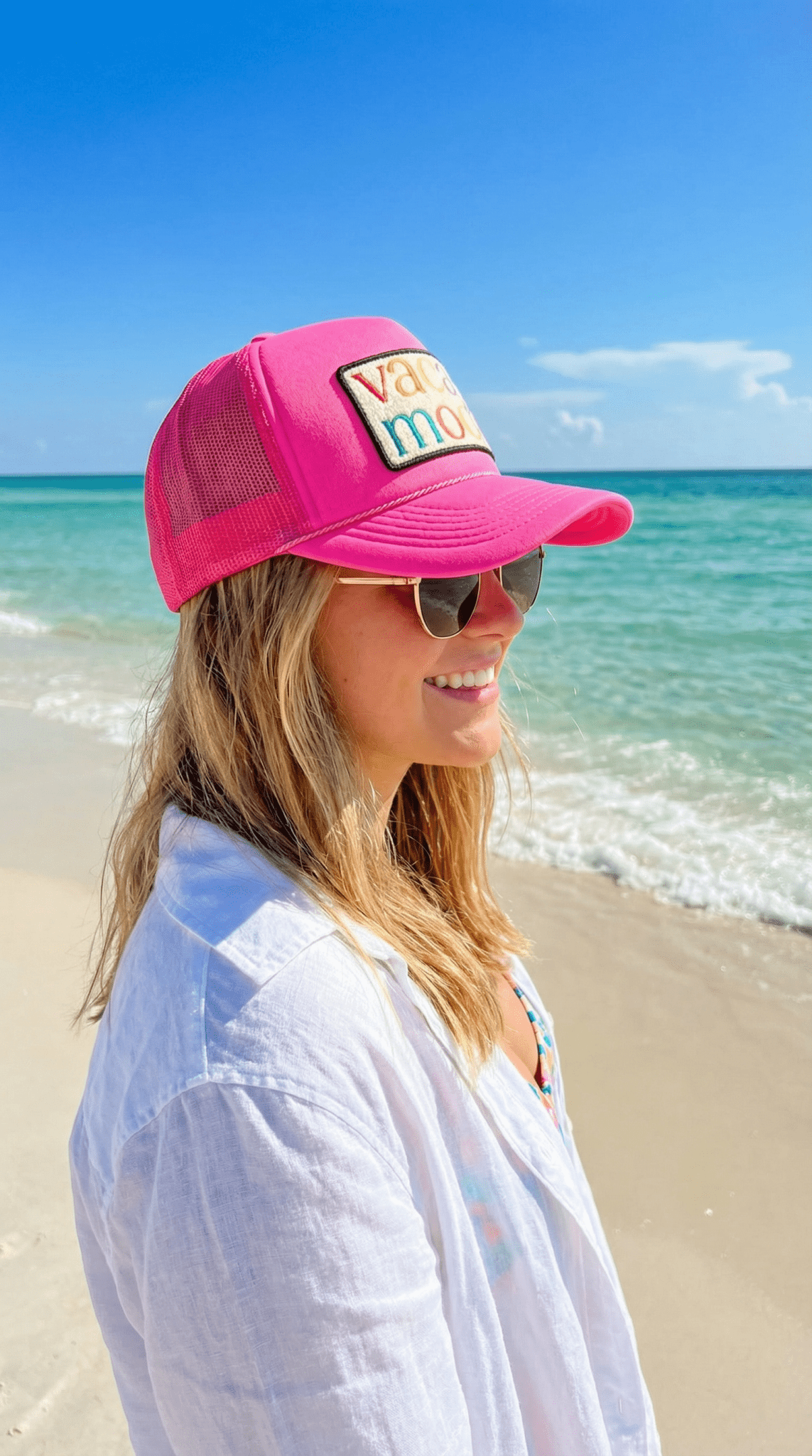 Vacay Mode Trucker Hat - Wild Azalea Boutique