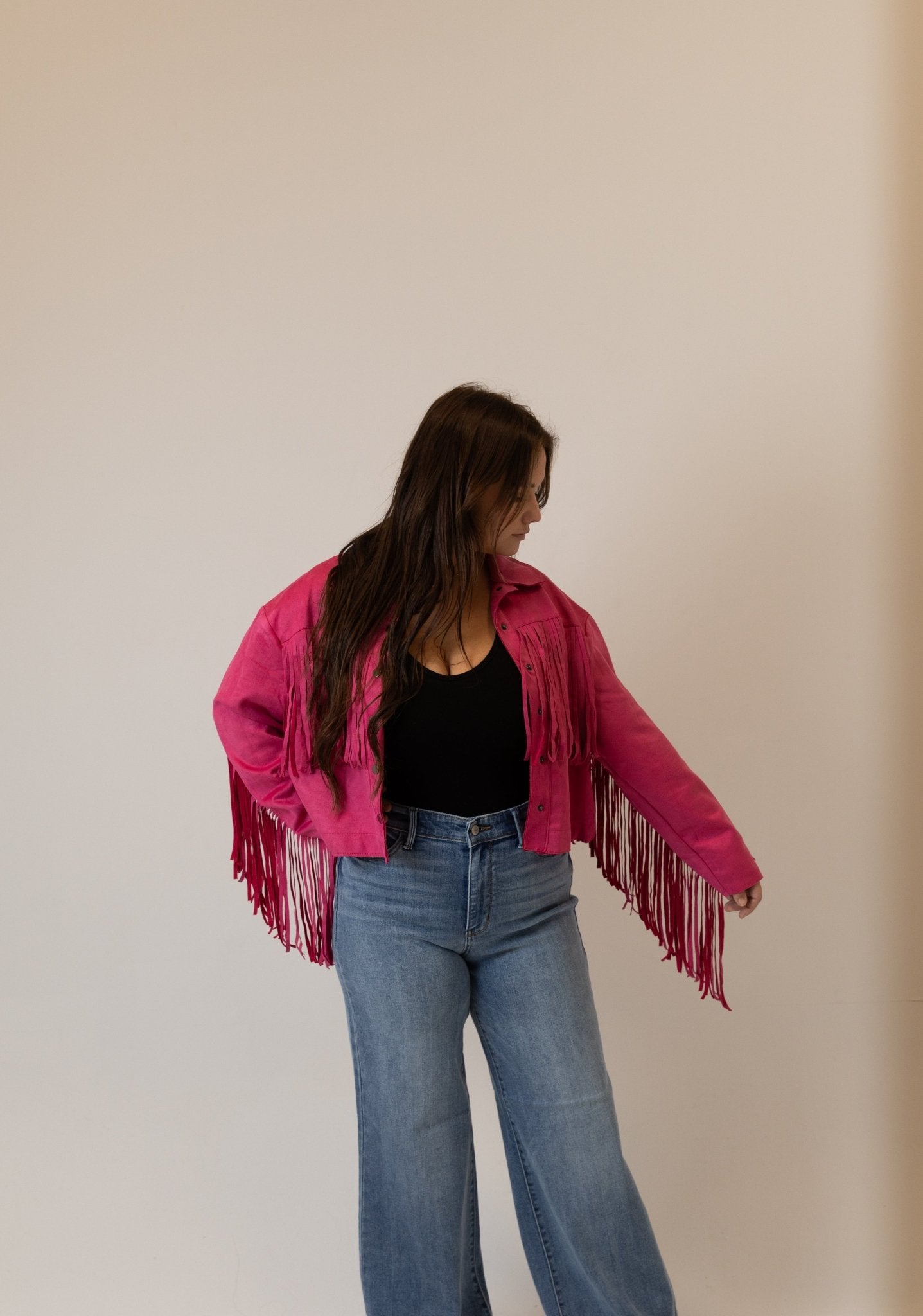 Western Fringe Jacket - Wild Azalea Boutique