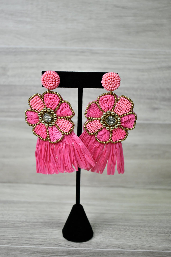 Wild Azalea Pink Dangle Earring - Wild Azalea Boutique