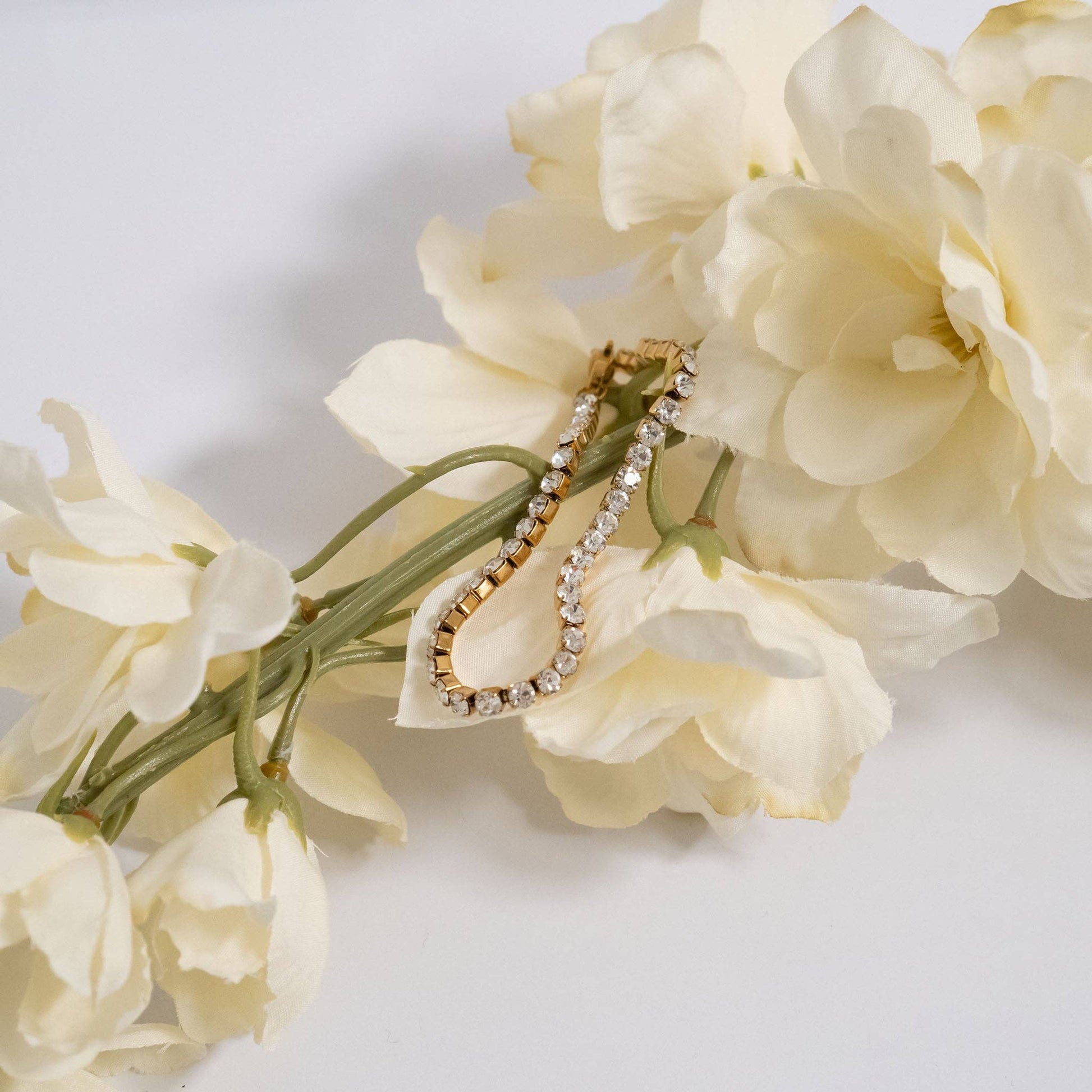 18k Gold PVD Stone Chain Bracelet - Wild Azalea Boutique