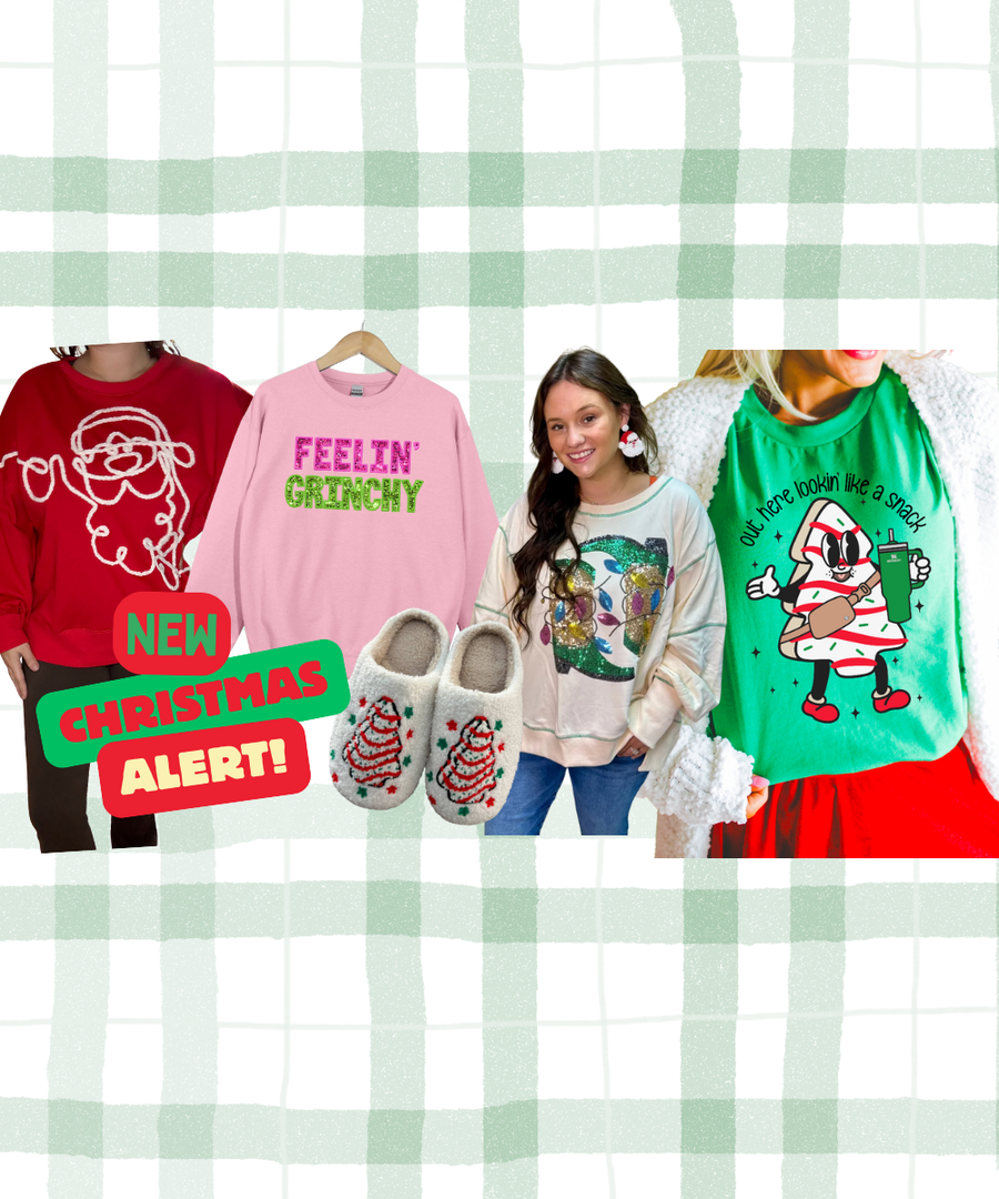 Christmas Collection, Slippers, Sweaters