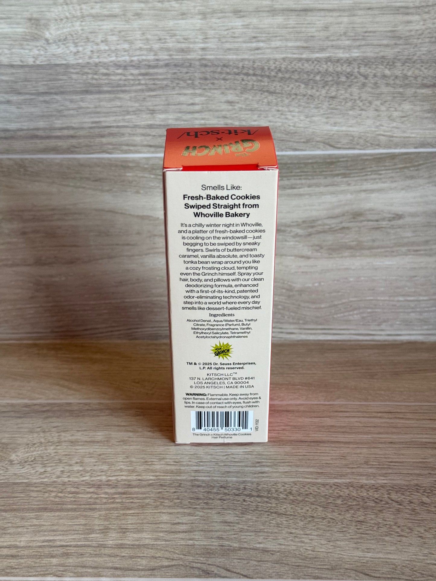 The Grinch x Kitsch Whoville Cookies Hair Perfume