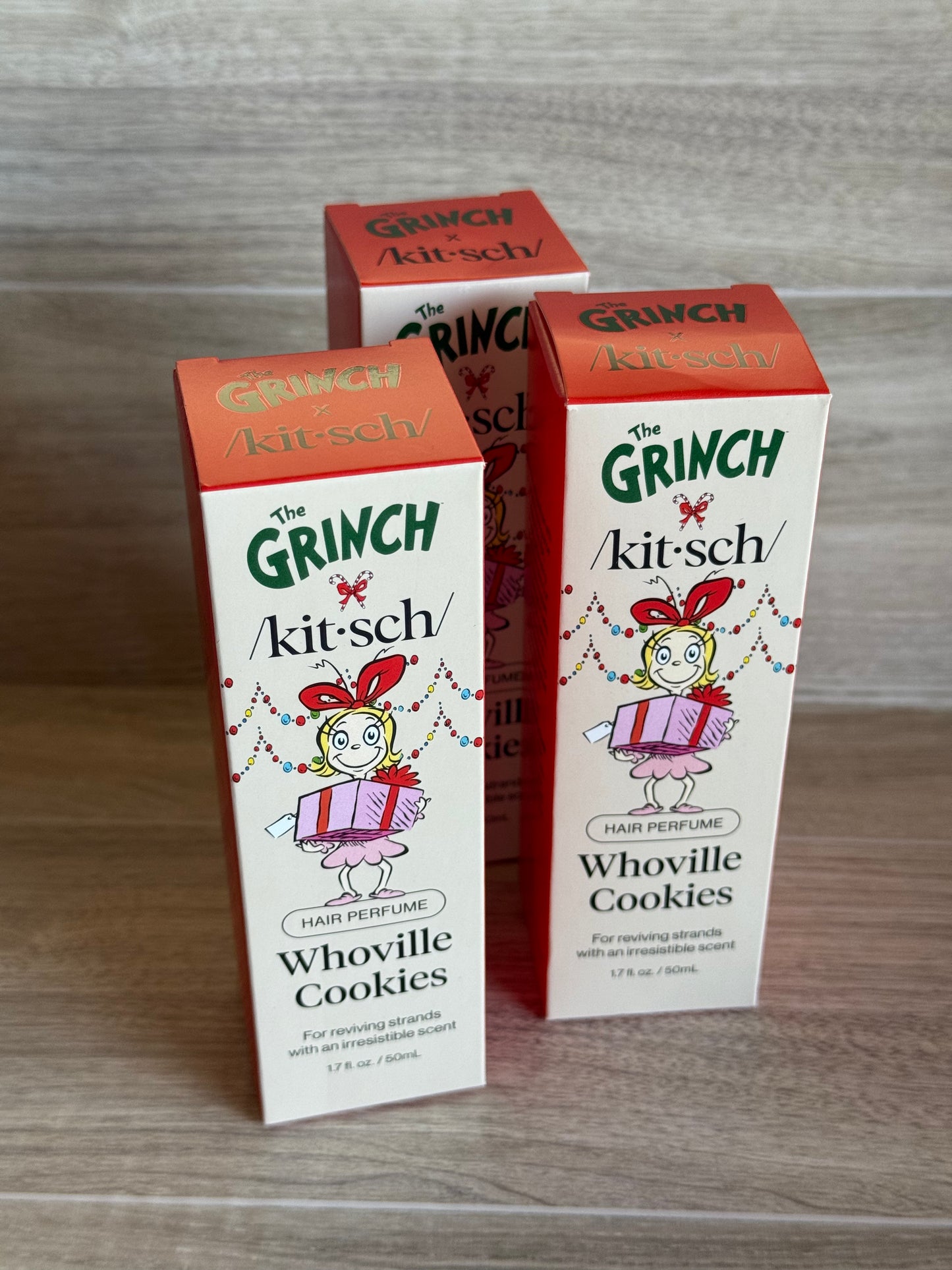 The Grinch x Kitsch Whoville Cookies Hair Perfume