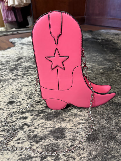 The Nashville Star Cowboy Boot Purse