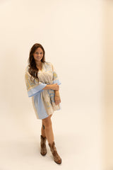 Babydoll Floral Embroidered Boho Dress