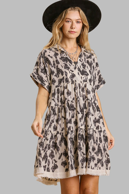 Cheetah Print Dress - Wild Azalea Boutique