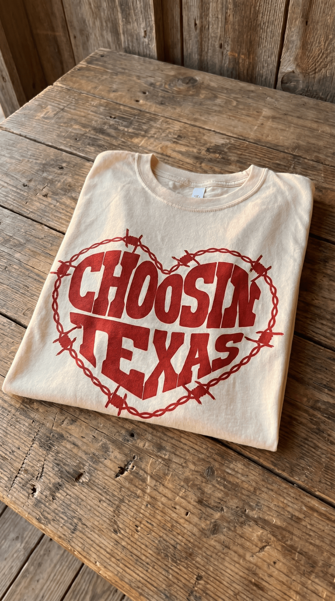 Choosin Texas Graphic Tee - Wild Azalea Boutique