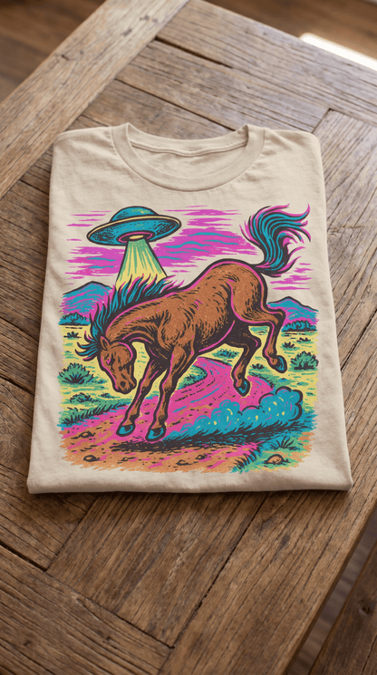 Cosmic Cowgirl Graphic Tee - Wild Azalea Boutique