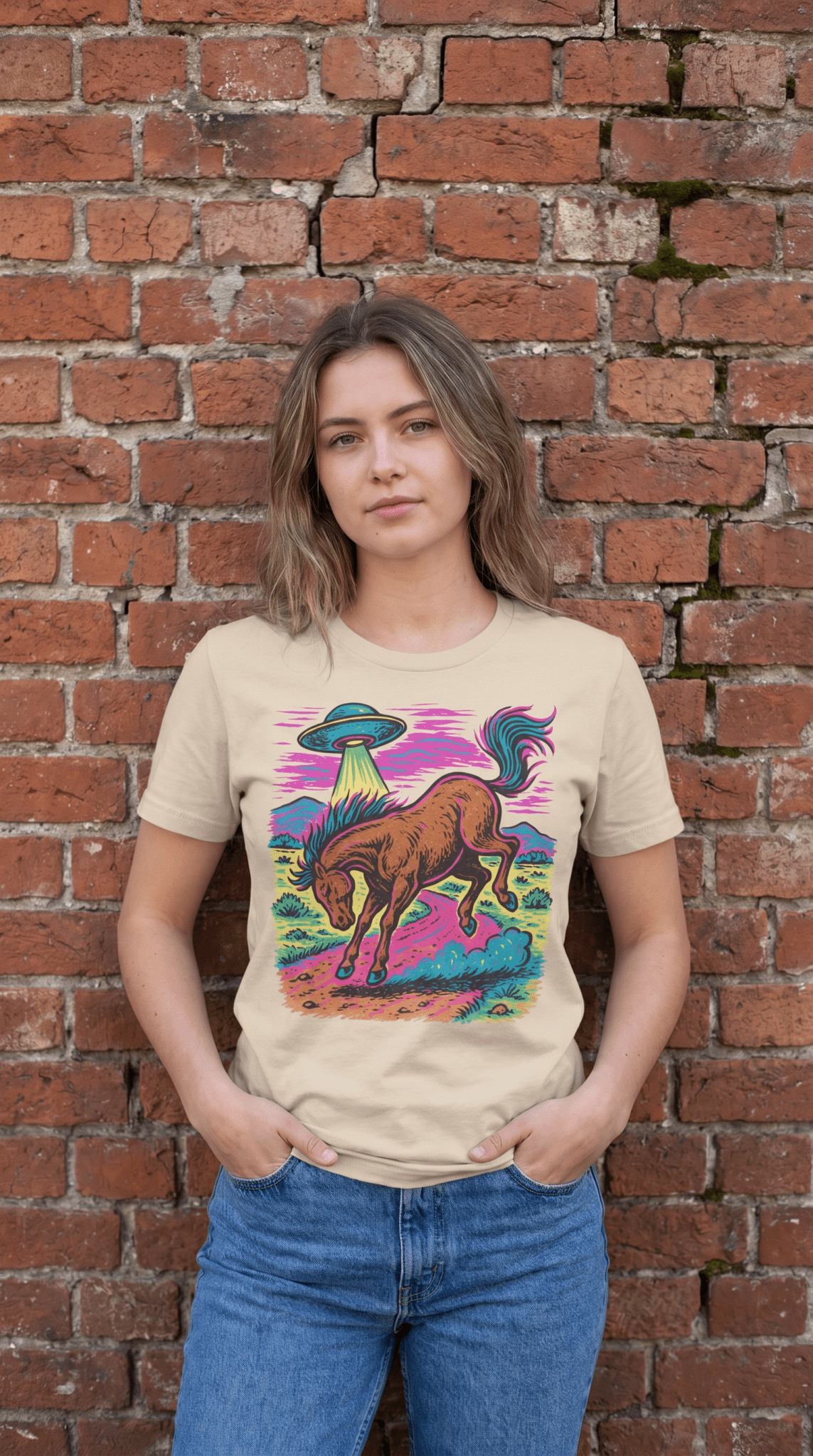 Cosmic Cowgirl Graphic Tee - Wild Azalea Boutique