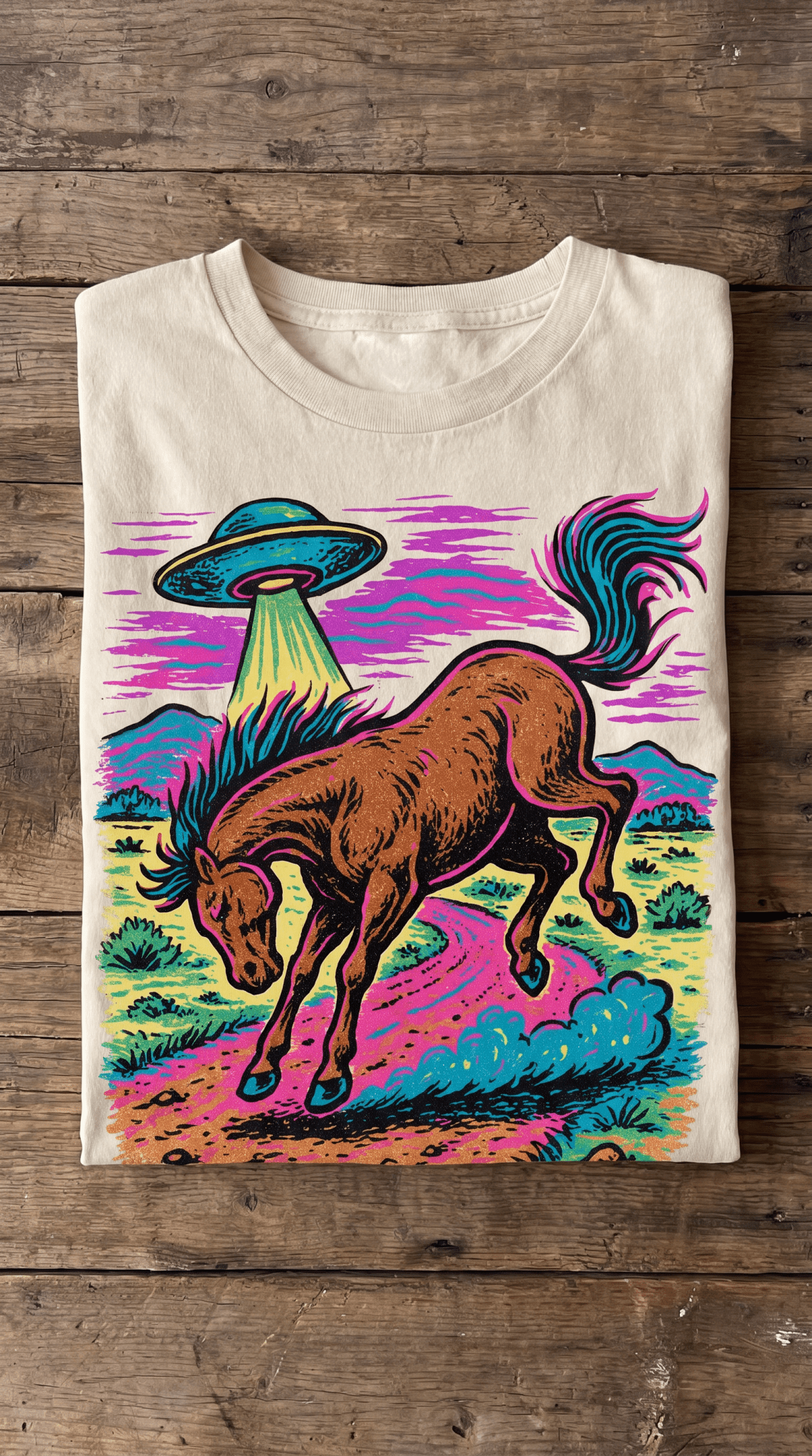 Cosmic Cowgirl Graphic Tee - Wild Azalea Boutique