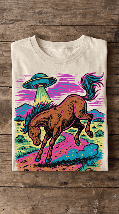 Cosmic Cowgirl Graphic Tee - Wild Azalea Boutique