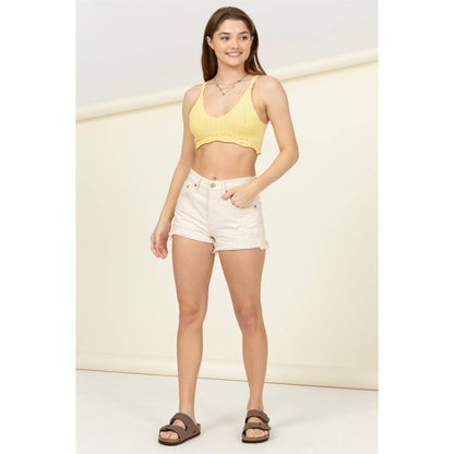 Crochet Knit Bralette - Wild Azalea Boutique