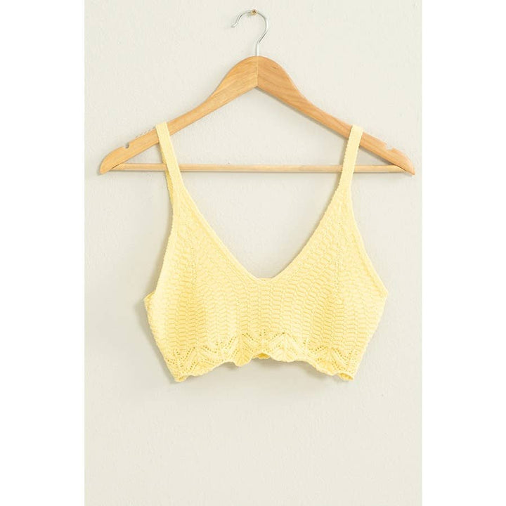 Crochet Knit Bralette - Wild Azalea Boutique