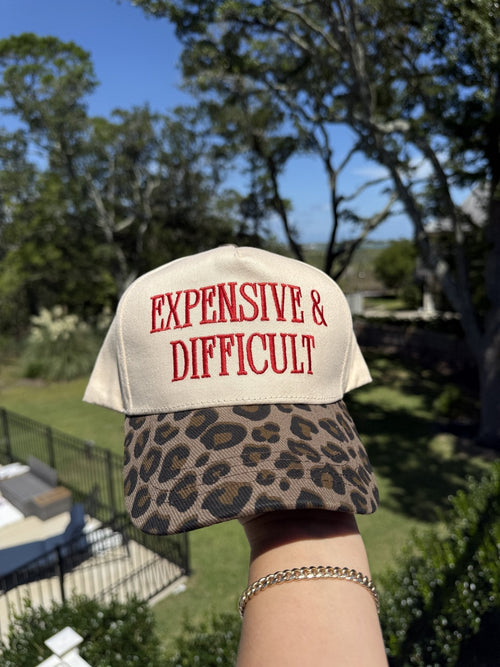 Expensive and Difficult Trucker Hat- Wild Azalea Boutique