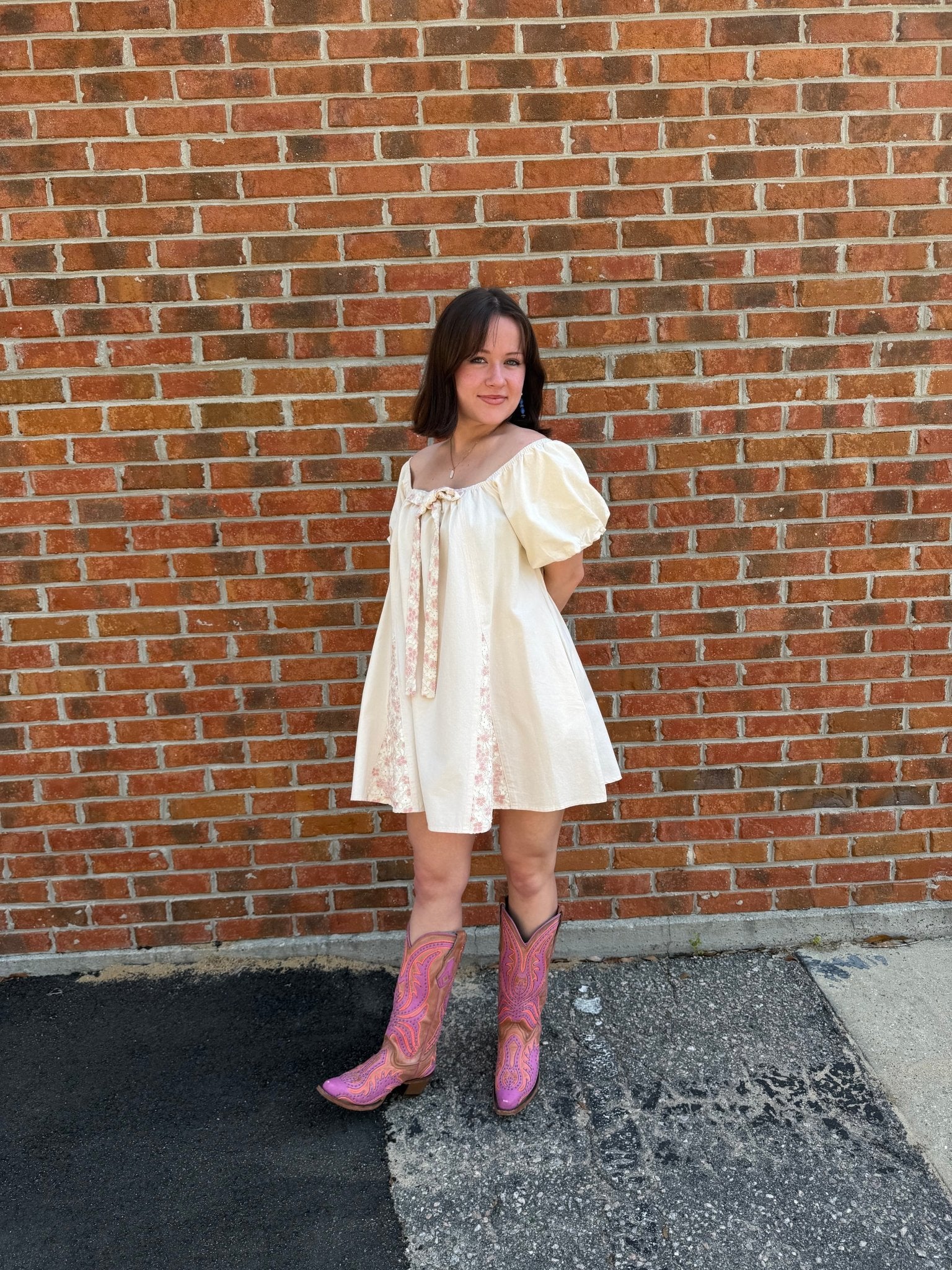 Floral Babydoll Dress - Wild Azalea Boutique