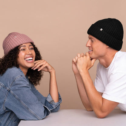 Glazey Satin - Lined Beanie - Black - Wild Azalea Boutique