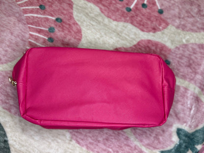 Howdy Hot Pink Make - up Bag - Wild Azalea Boutique
