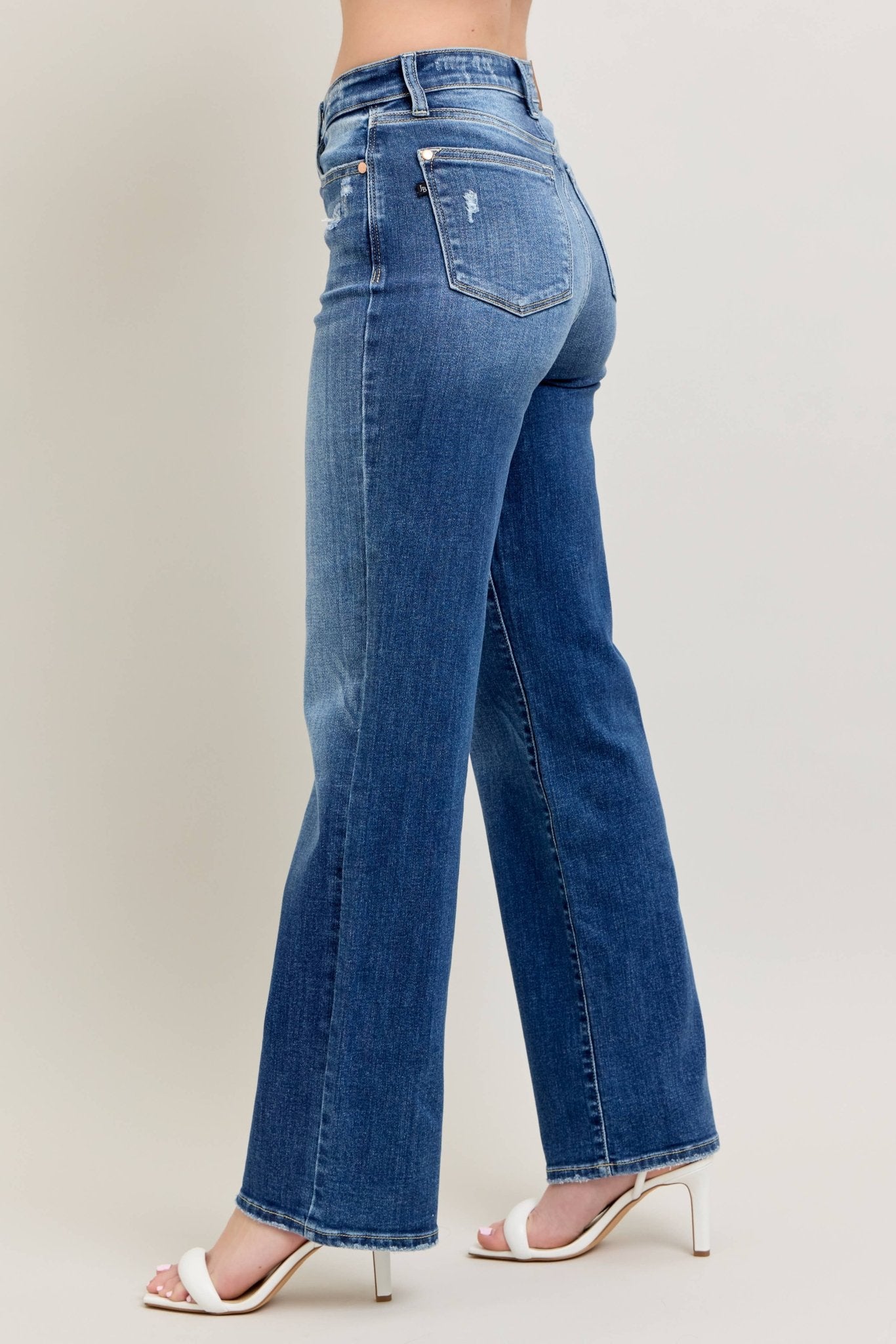 Judy Blue High Waisted 90's Straight Leg - Wild Azalea Boutique