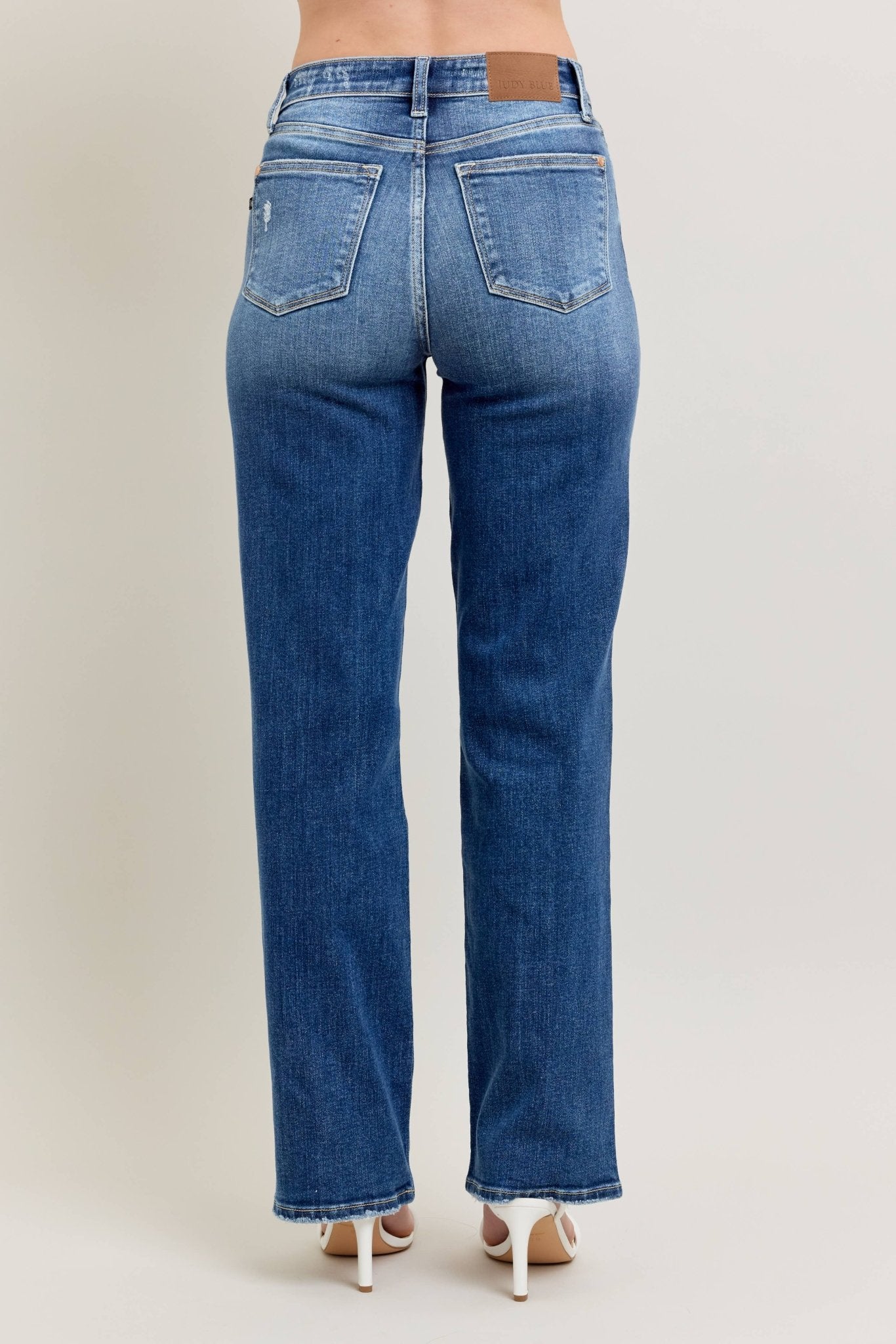 Judy Blue High Waisted 90's Straight Leg - Wild Azalea Boutique