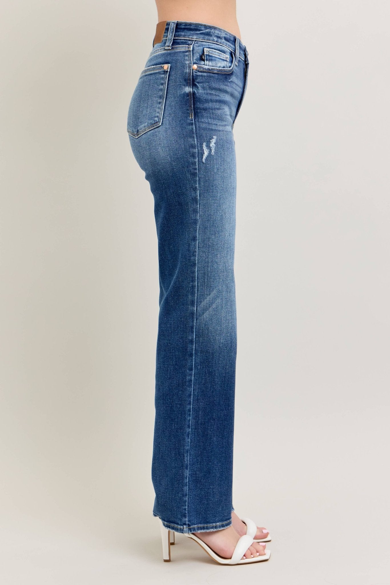 Judy Blue High Waisted 90's Straight Leg - Wild Azalea Boutique
