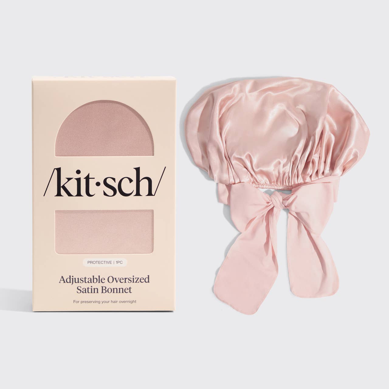 Kitsch Adjustable Oversized Satin Bonnet - Wild Azalea Boutique