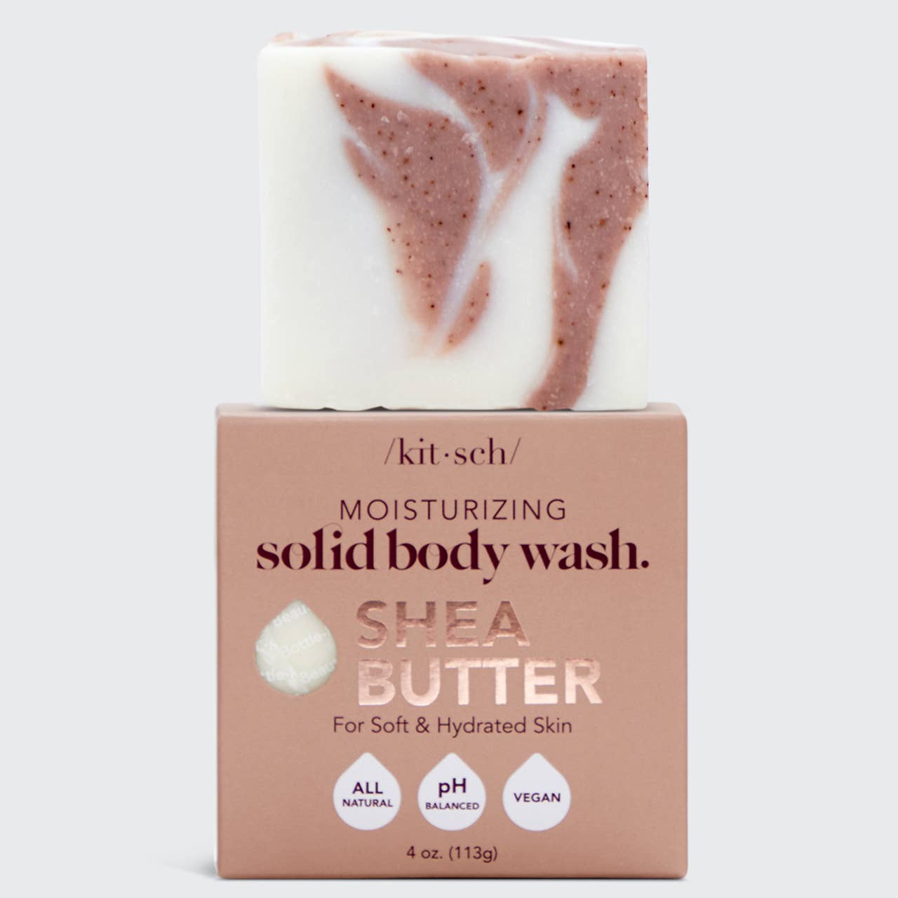 Kitsch Shea Butter Exfoliating Body Wash - Wild Azalea Boutique