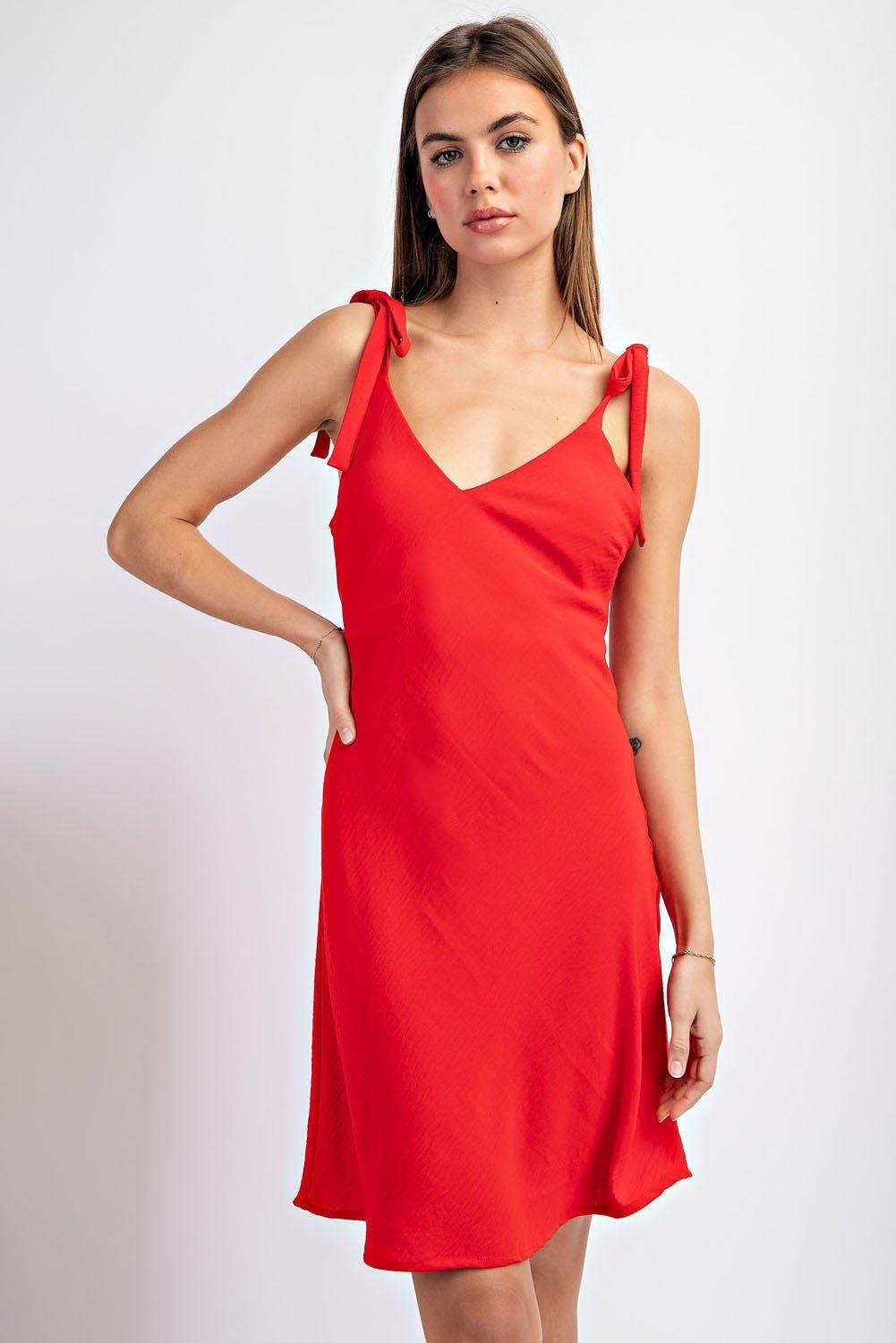 strapless open back dress Lauren Red Mini Dress – Wild Azalea Boutique