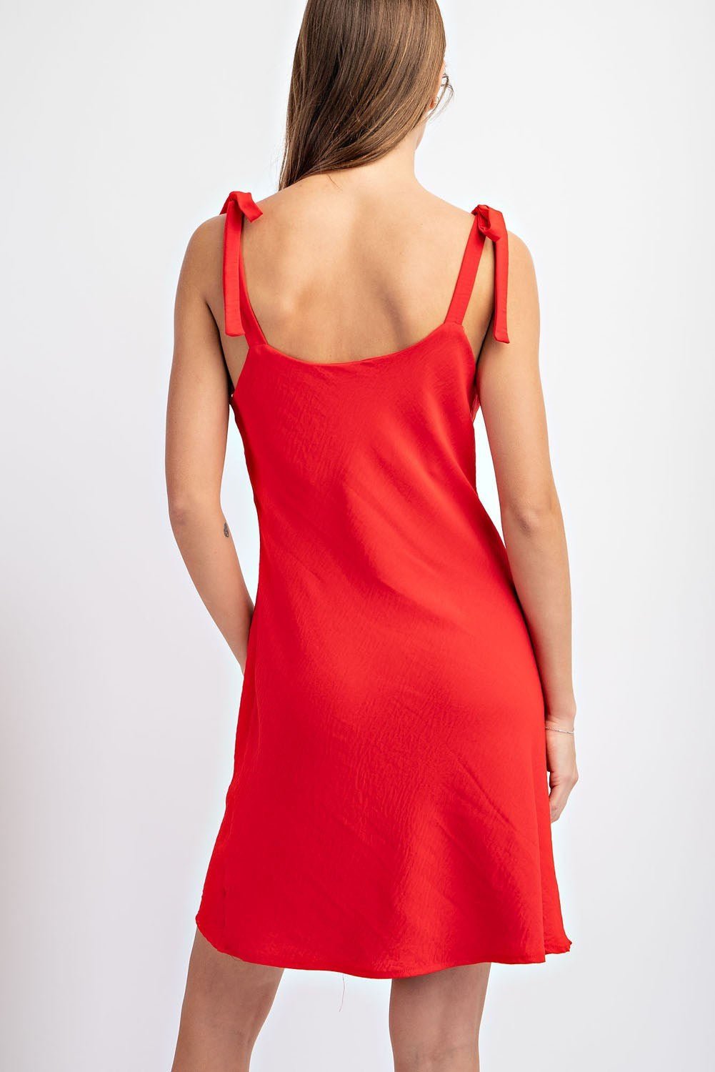 Lauren Red Mini Dress Large