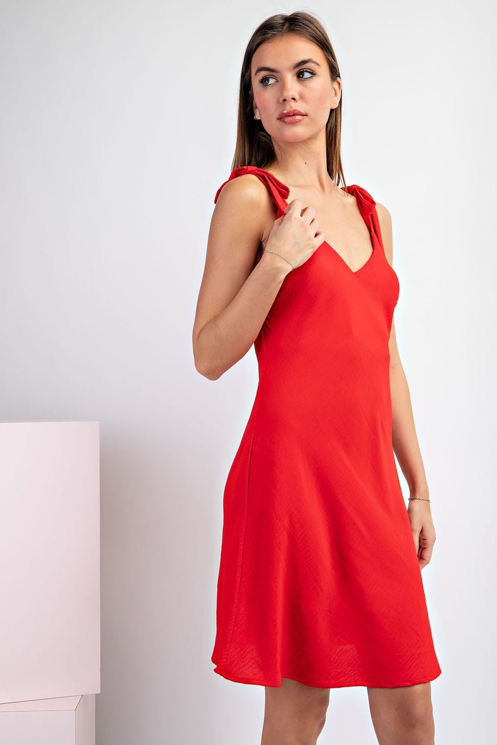 Lauren Red Mini Dress Large Lauren Red Mini Dress Large