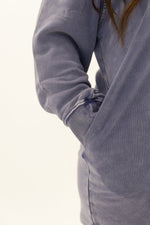 Long Sleeve Oversized Mini Dress - Wild Azalea Boutique