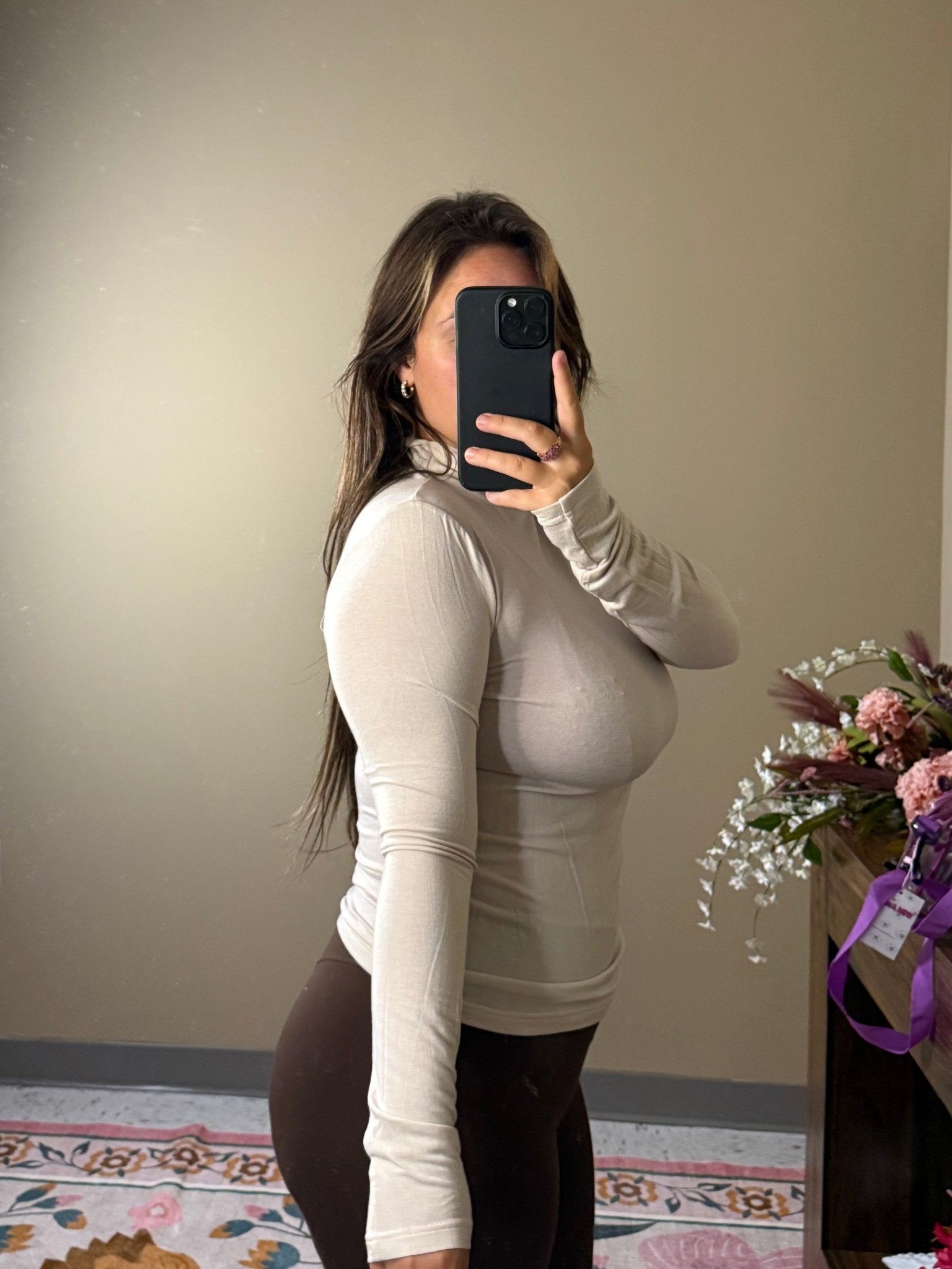 Mockneck Long Sleeve Undershirt - Wild Azalea Boutique