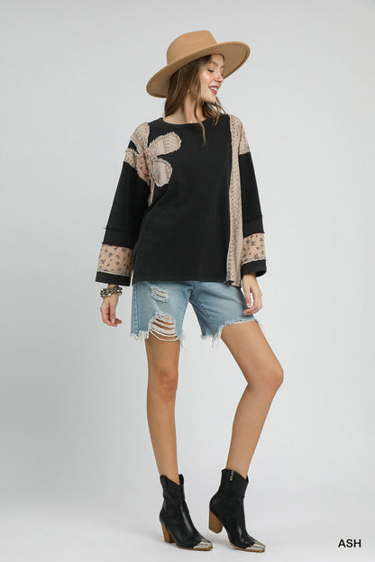 Oversized Pullover T-Shirt - Wild Azalea Boutique