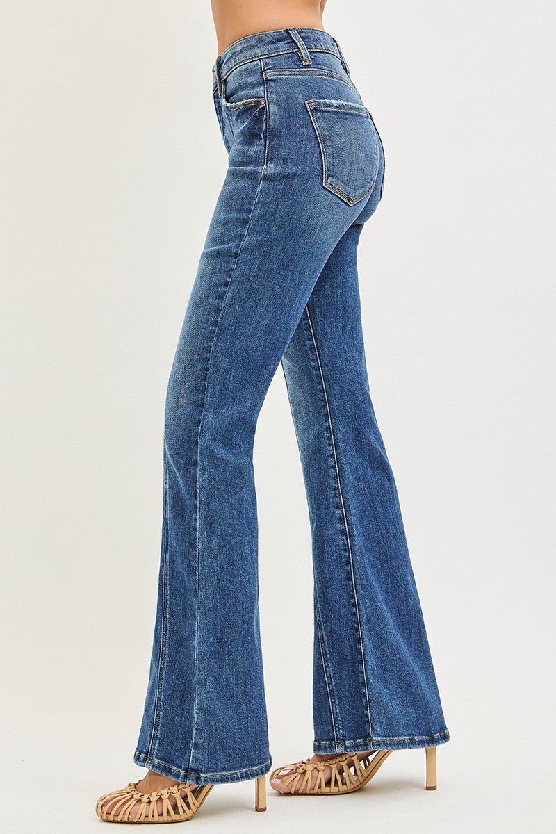 Jackie Flare Risen Jeans – Wild Azalea Boutique