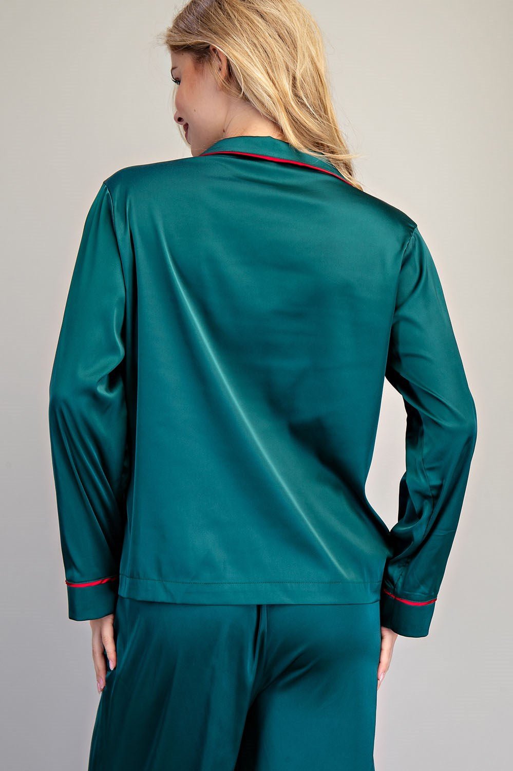 Satin Holiday Lounge Set - Wild Azalea Boutique