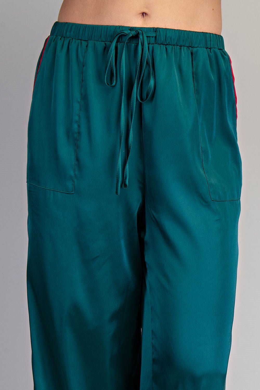 Satin Holiday Lounge Set - Wild Azalea Boutique