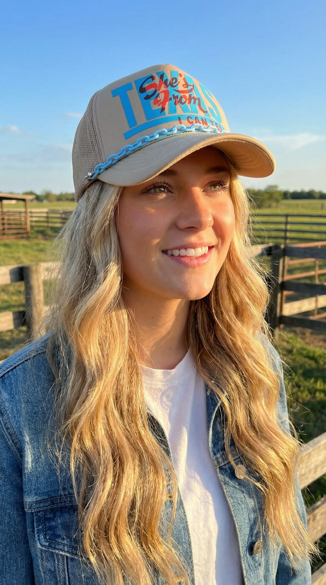 She's From Texas I Can Tell Trucker Hat - Wild Azalea Boutique